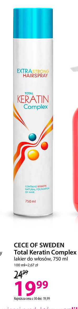 cece keratin complex lakier do włosów opinie