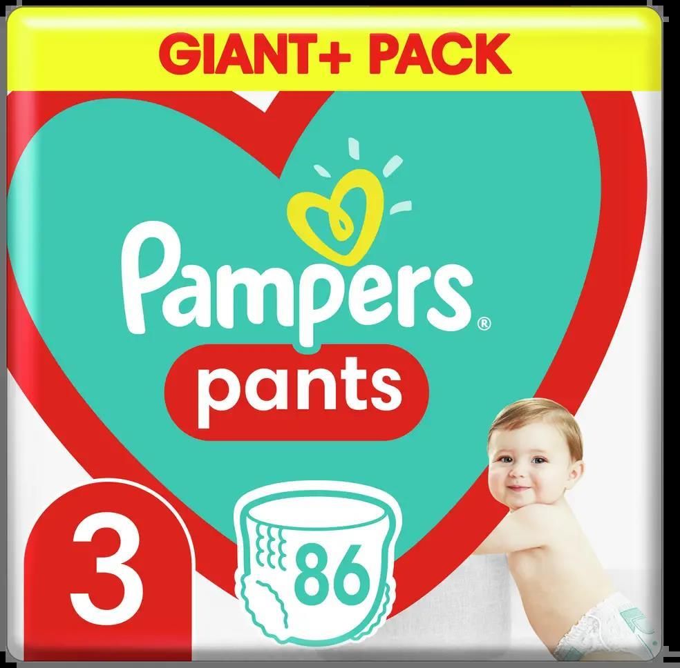 pamper jumbo pack 86szt