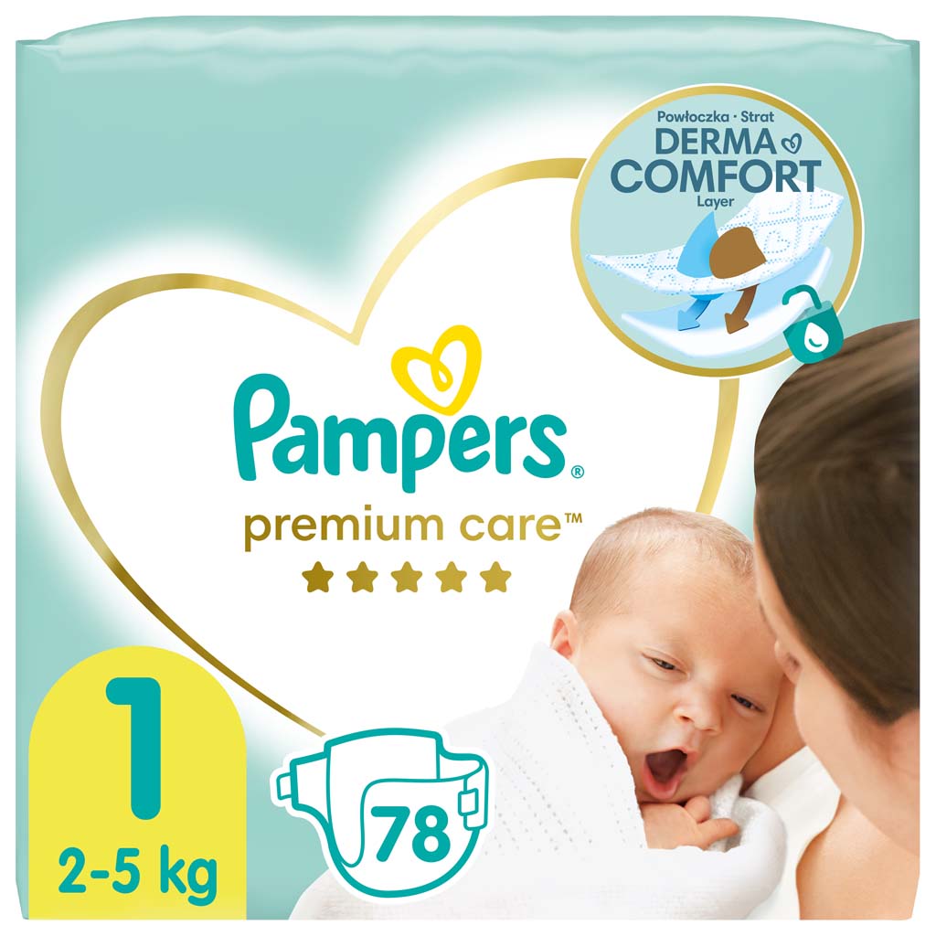 feedo pampers premium care 1