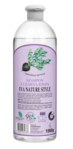 eva nature style szampon z czarną rzepą