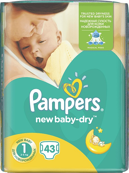 pampers new baby dry na noc