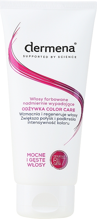 dermena color care odżywka do włosów zniszczonych blog