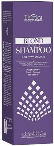 fioletowy szampon lbiotica blond