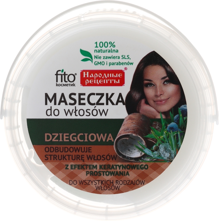 fitocosmetic regenerująca owsiana maska do włosów zniszczonych