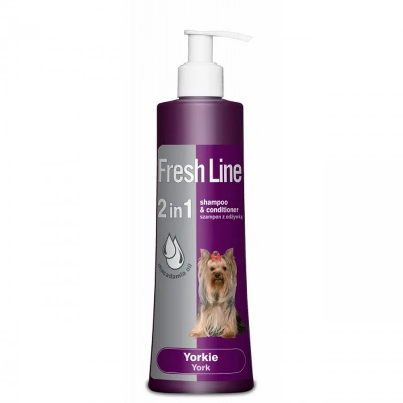 fresh line szampon dla psów rasy yorkshire terrier 220 ml