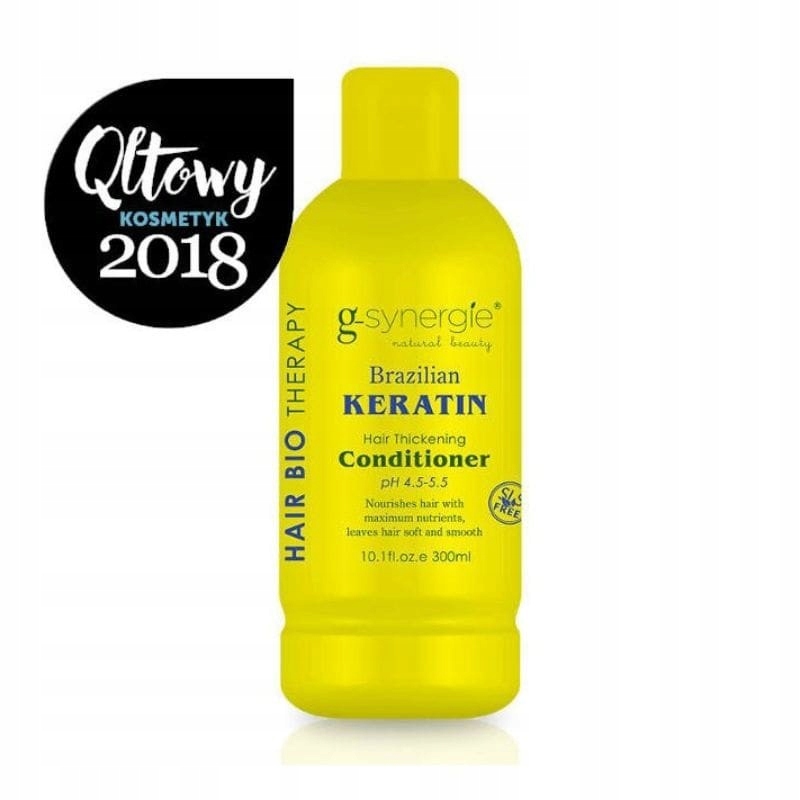 g-synergie odżywka do włosów brazilian keratin