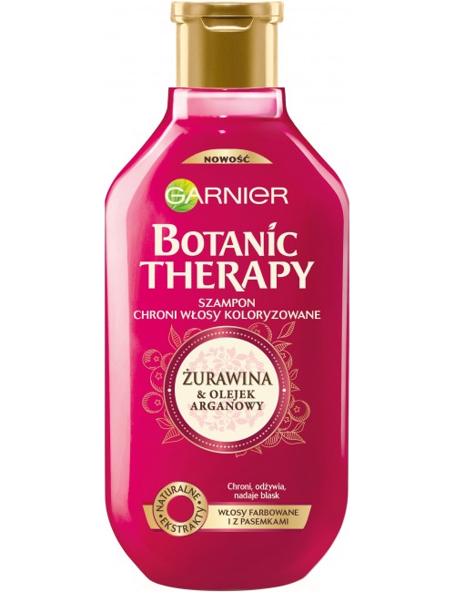 garnier botanic therapy szampon do włosów farbowanych i z pasemkami