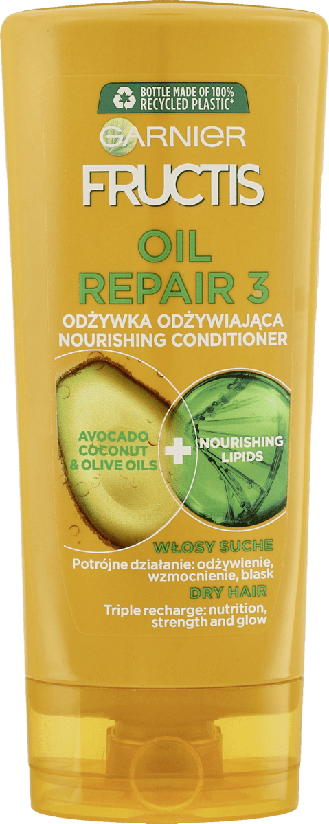 garnier fructis oil repair 3 butter wzmacniająca odżywka do włosów