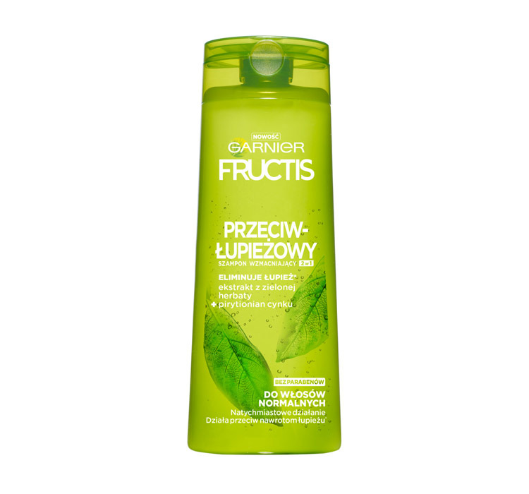 garnier fructis przeciwłupieżowy szampon wzmacniający 400ml