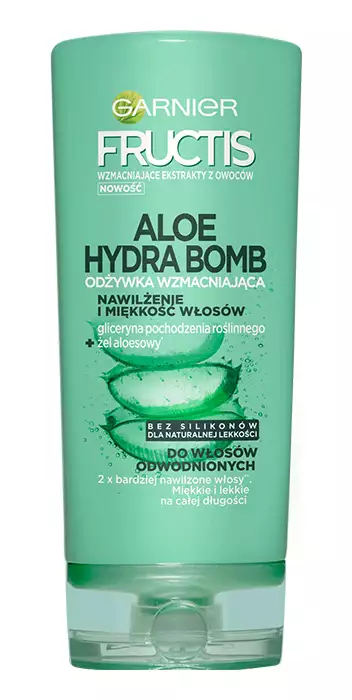 garnier fructisaloe hydra bomb odżywka wzmacniająca do włosów odwodnionych