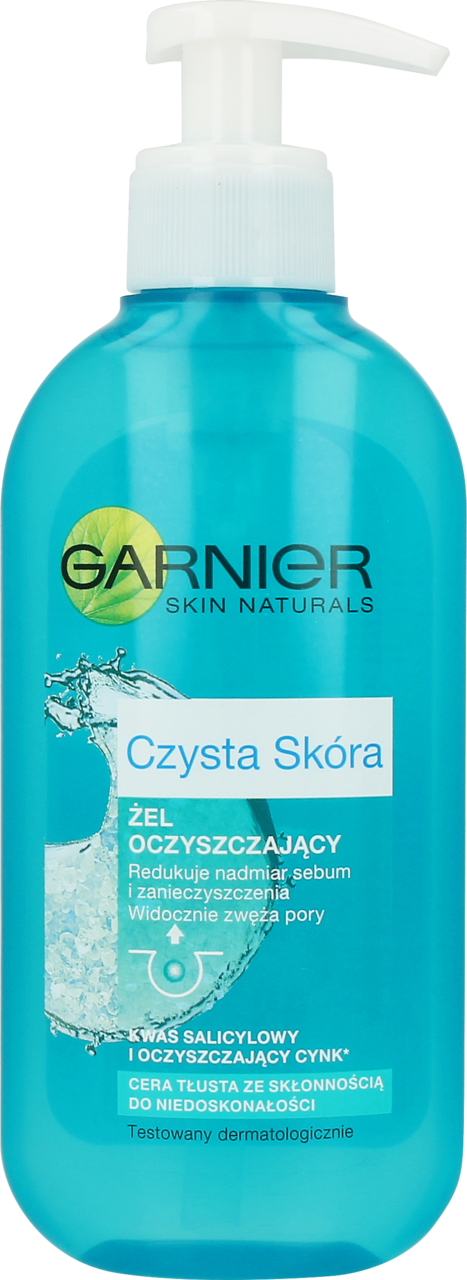 garnier płyn do mycia twarzy