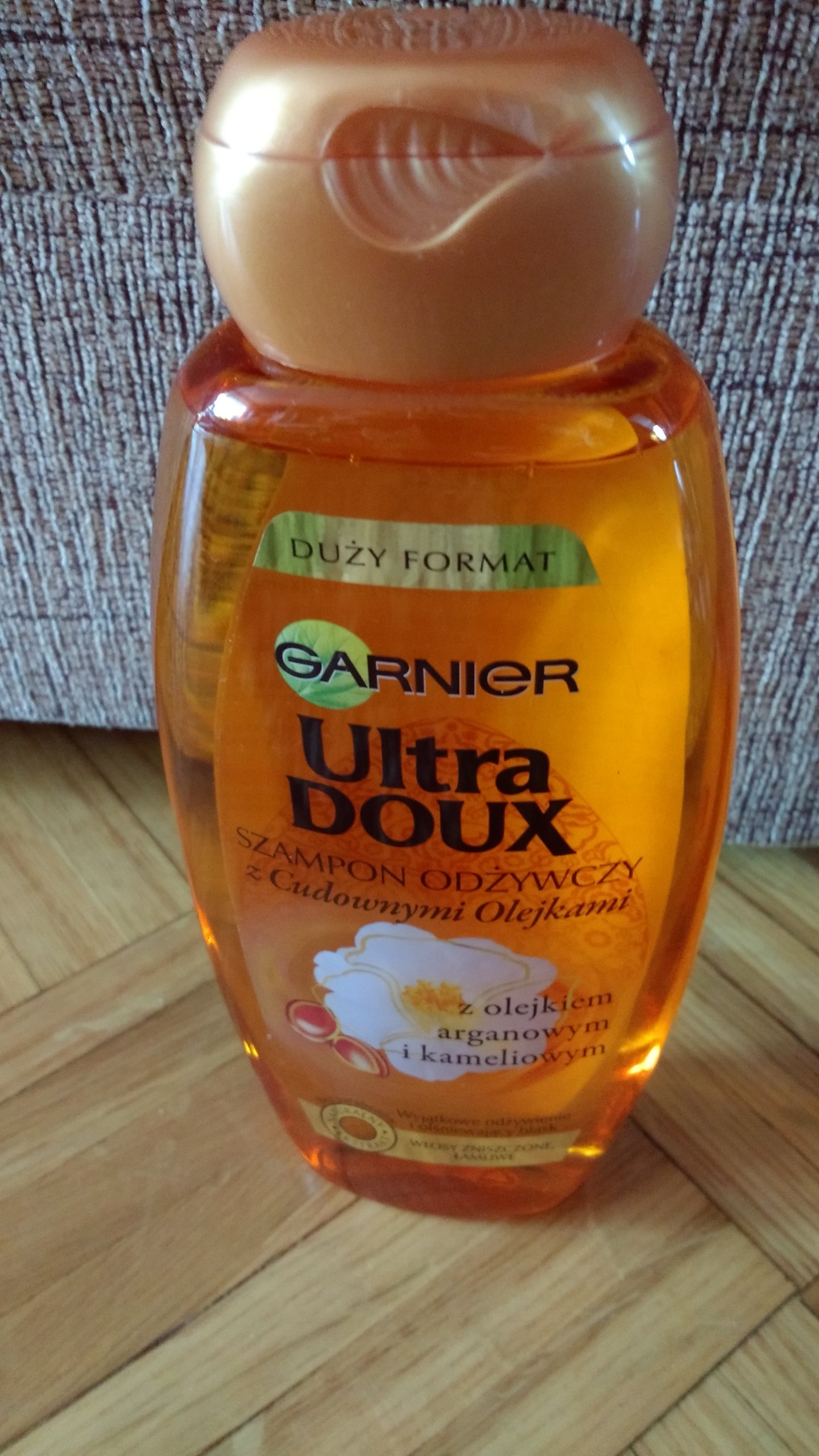 garnier ultra doux szampon odżywczy z cudownymi