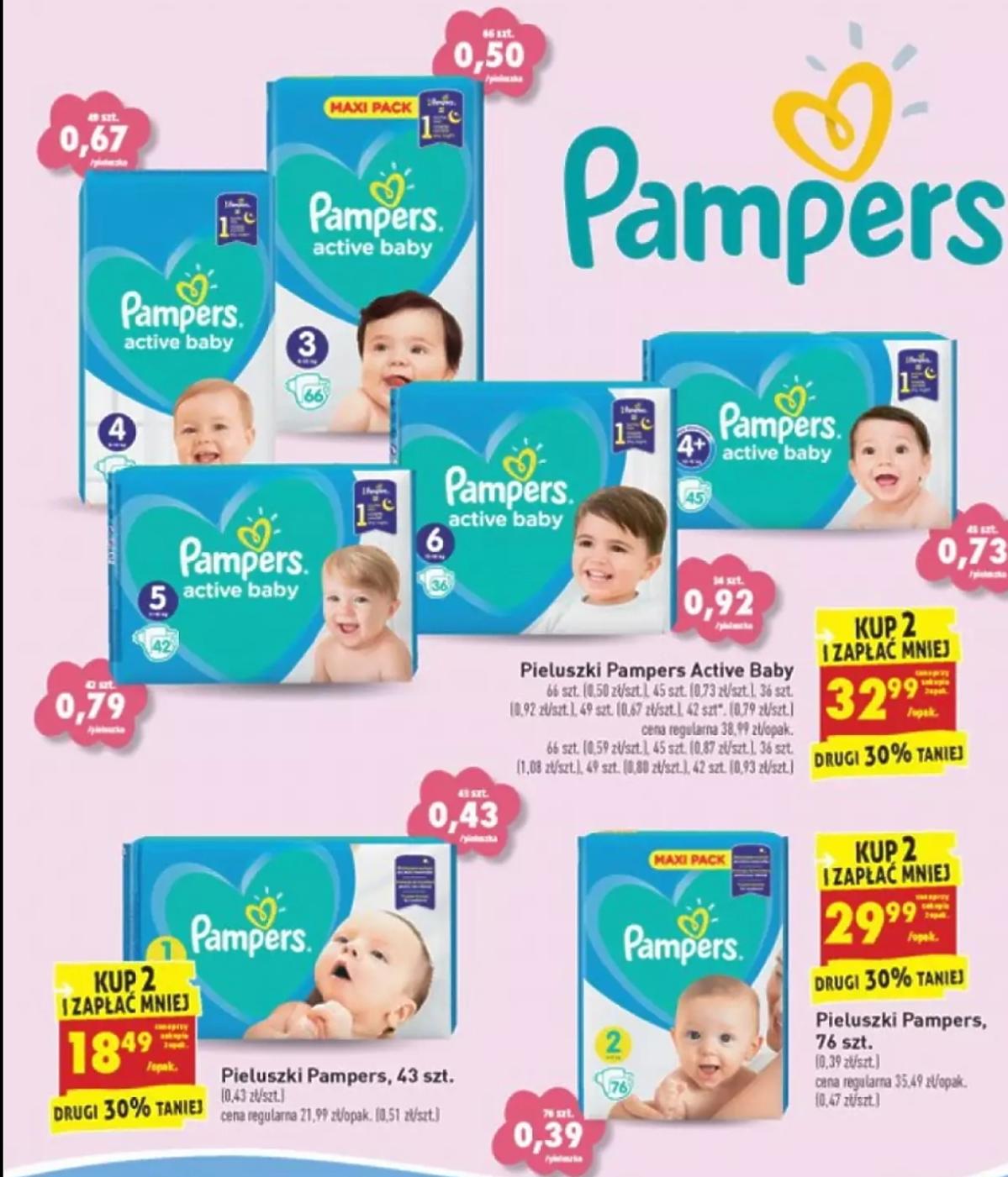 gdzie promocja na pieluchy pampers