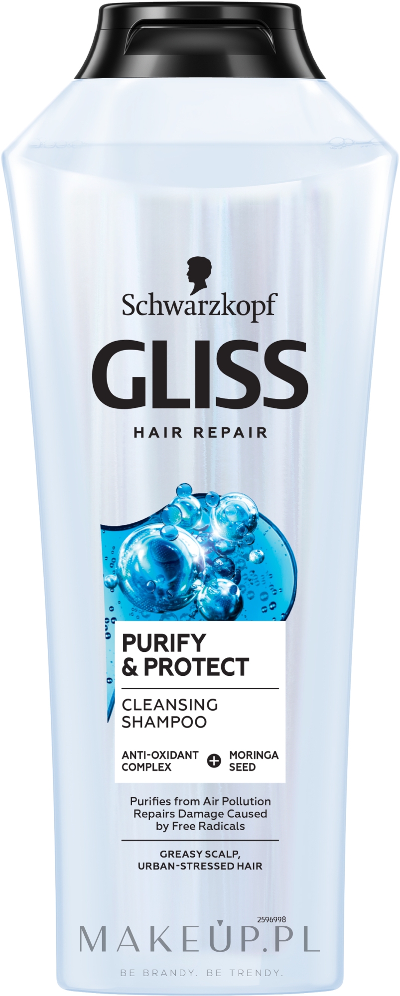 gliis kur szampon do włosów purify & protect