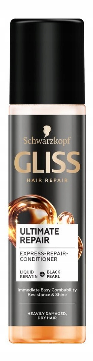 gliss kur express ultimate repair odżywka do włosów