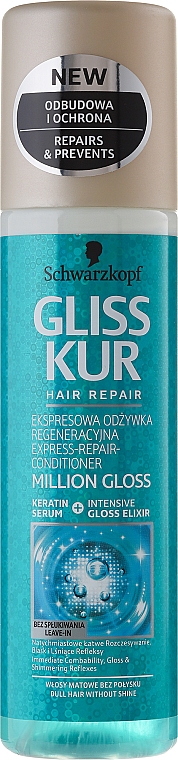 gliss kur million gloss odżywka do włosów