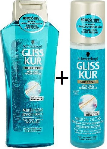 gliss kur million gloss szampon do włosów