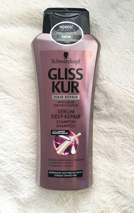 gliss kur serum deep repair szampon do włosów ekstremalnie nadwyrężonych