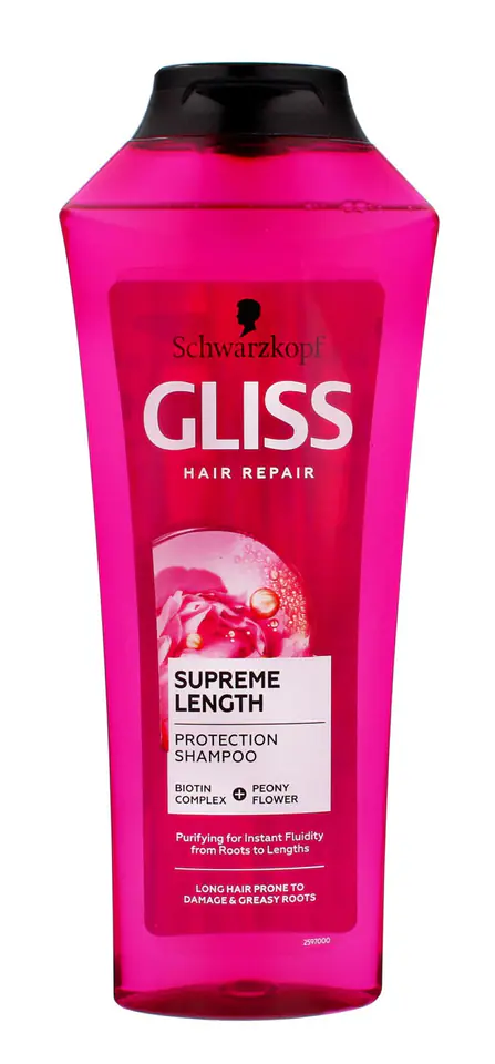 gliss kur supreme length szampon 400 ml