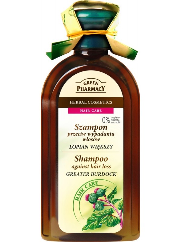 green pharmacy szampon do włosów łopian