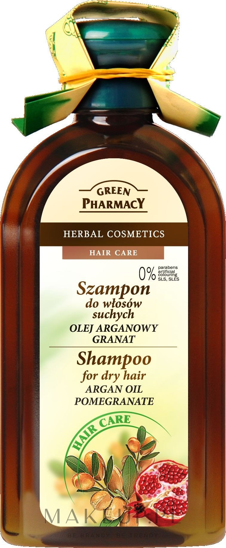 green pharmacy szampon olejek z lopianowy