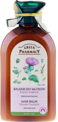 green pharmacyherbal carebalsam do włosów przeciw wypadaniu olejek łopianowy