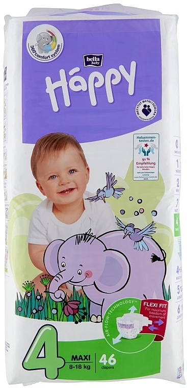 happy fleksa baby pampers