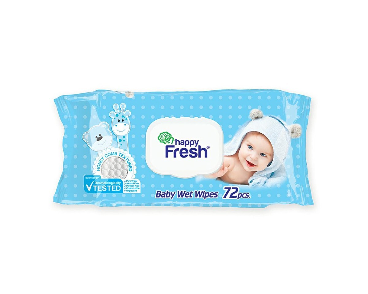 happy fresh chusteczki nawilżane 100szt lodz