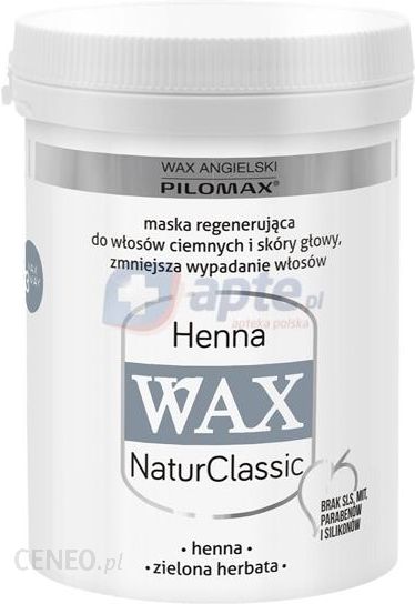 henna treatment wax maska odżywka do włosów 240g