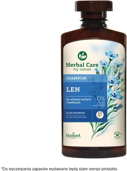 herbal care odżywka do włosów lniana opinie