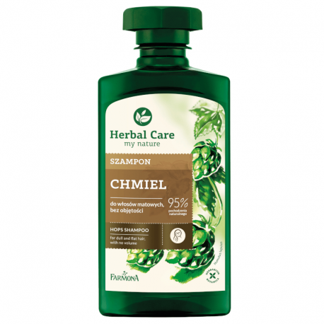 herbal care szampon do włosów chmiel