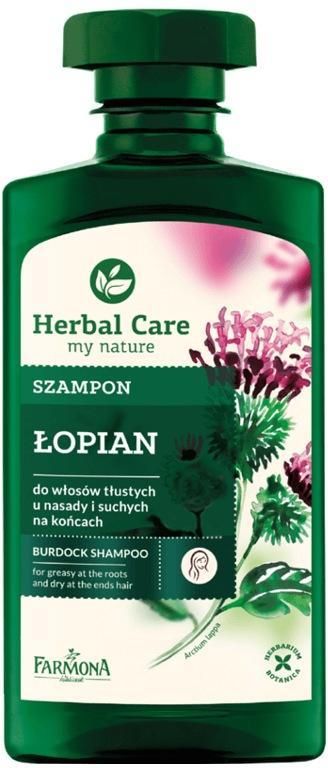 herbal care szampon łopian