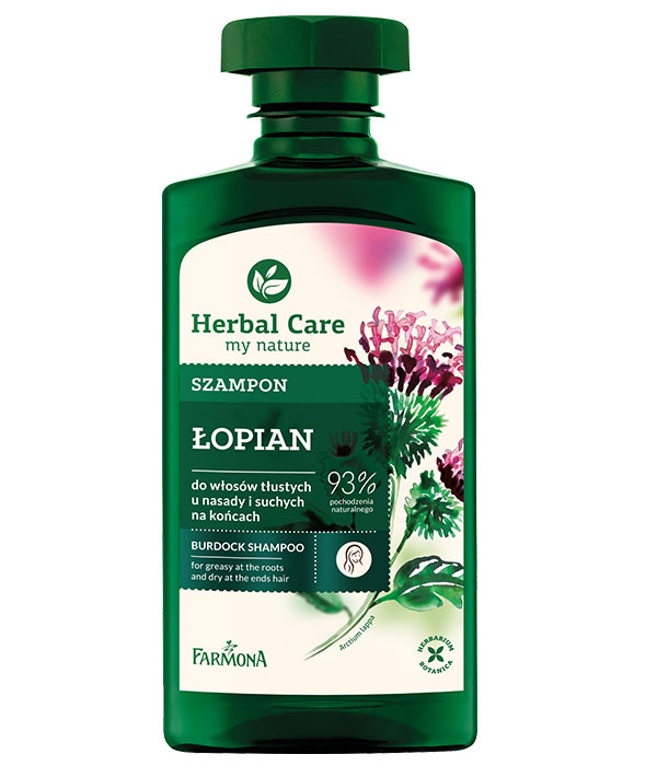 herbal care szampon łopianowy