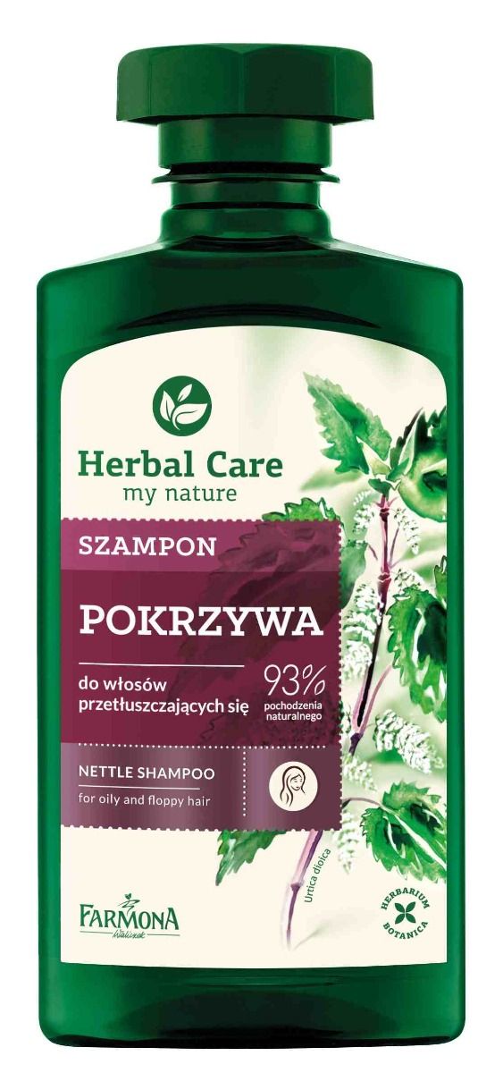 herbal care szampon pokrzywa superpharm