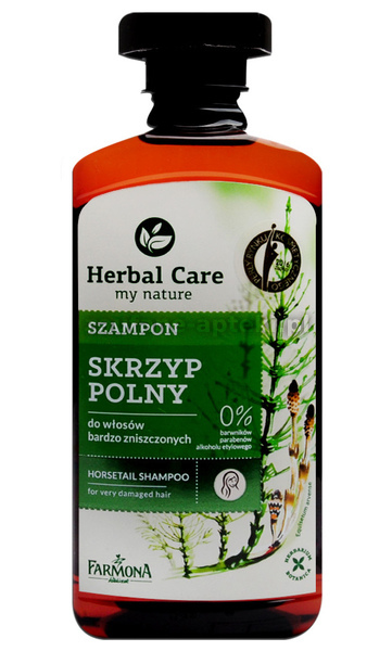 herbal care szampon skrzyp polny zestaw