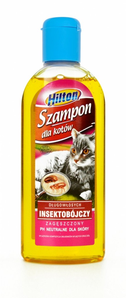 hilton szampon insektobójczy dla kotów