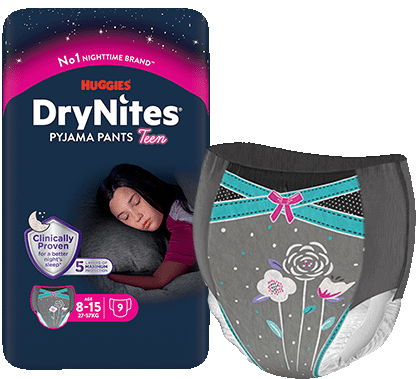 huggies drynites pieluchy dziewczynki 8-15l