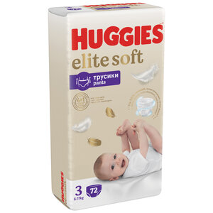 huggies elite soft трусик 6