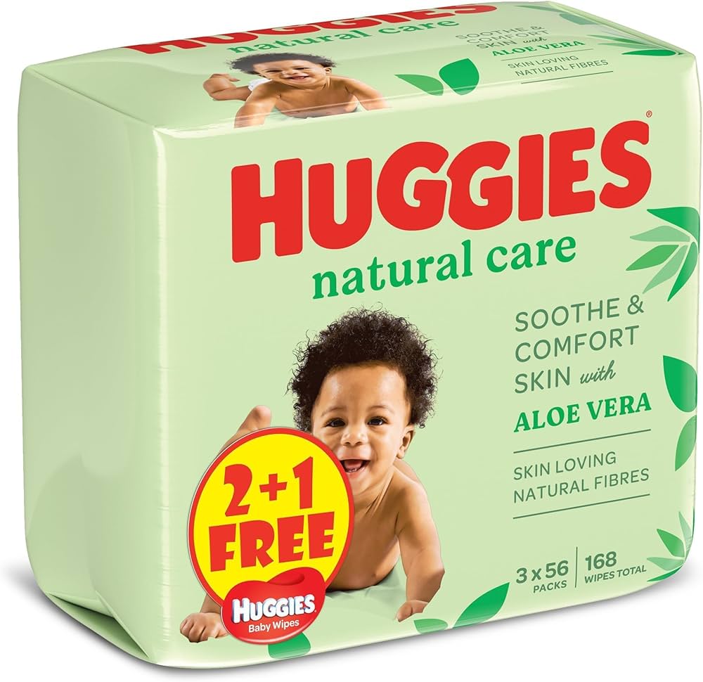 huggies natural care chusteczki