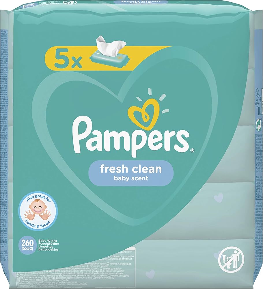 husteczki nawilzajace pampers 260 sztuk