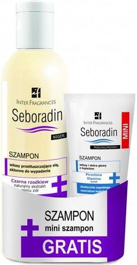 inter fragrance seboradin mini szampon czarna rzodkiew 50 ml