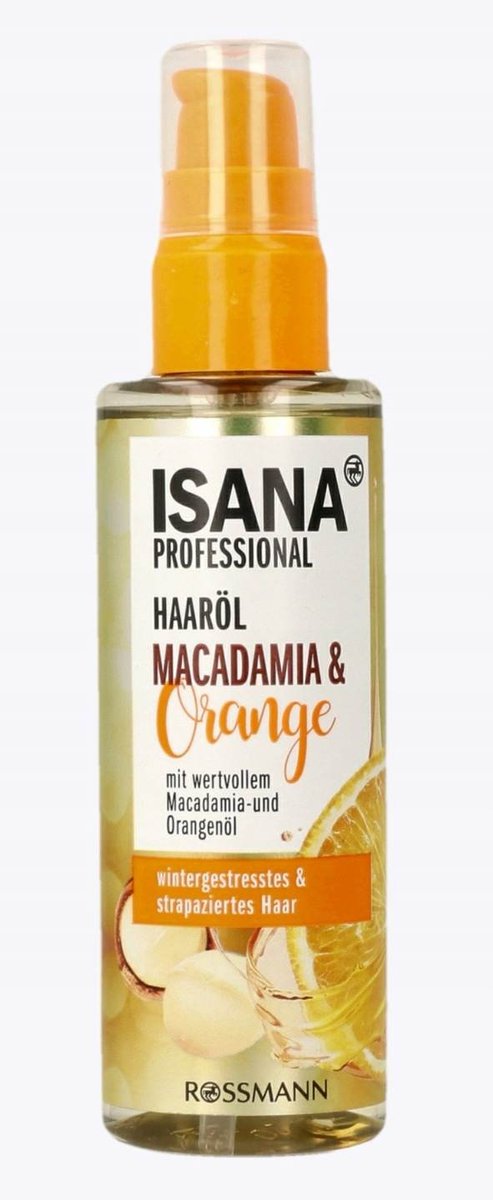 isana hair professional olejek do włosów 100 ml