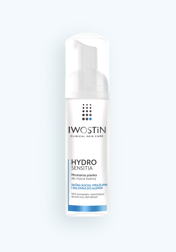 iwostin hydro sensitia pianka micelarna do mycia twarzy 165ml