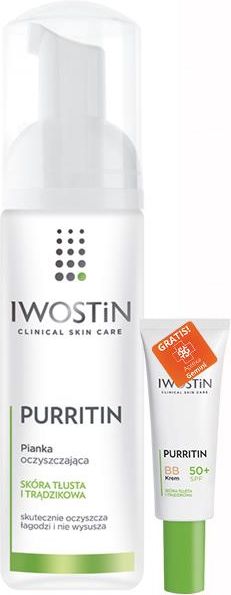 iwostin purritin pianka do mycia twarzy 165 ml