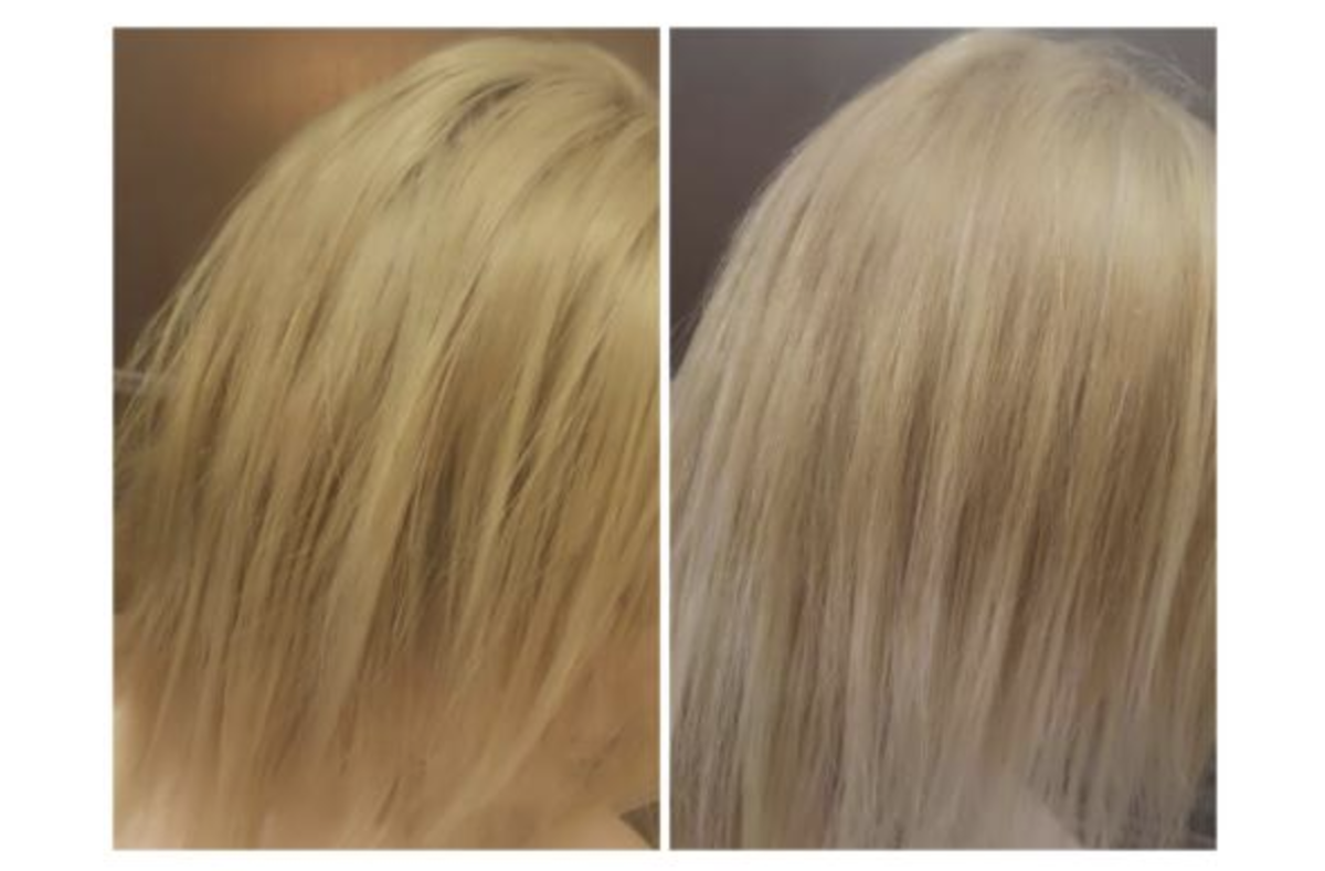jaki efekt pozostawia na włosach blond szampon dla brunetek