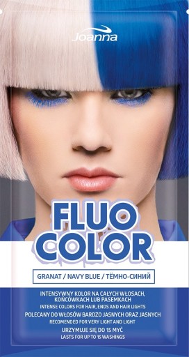 joanna fluo color szampon koloryzujący w saszetce róż