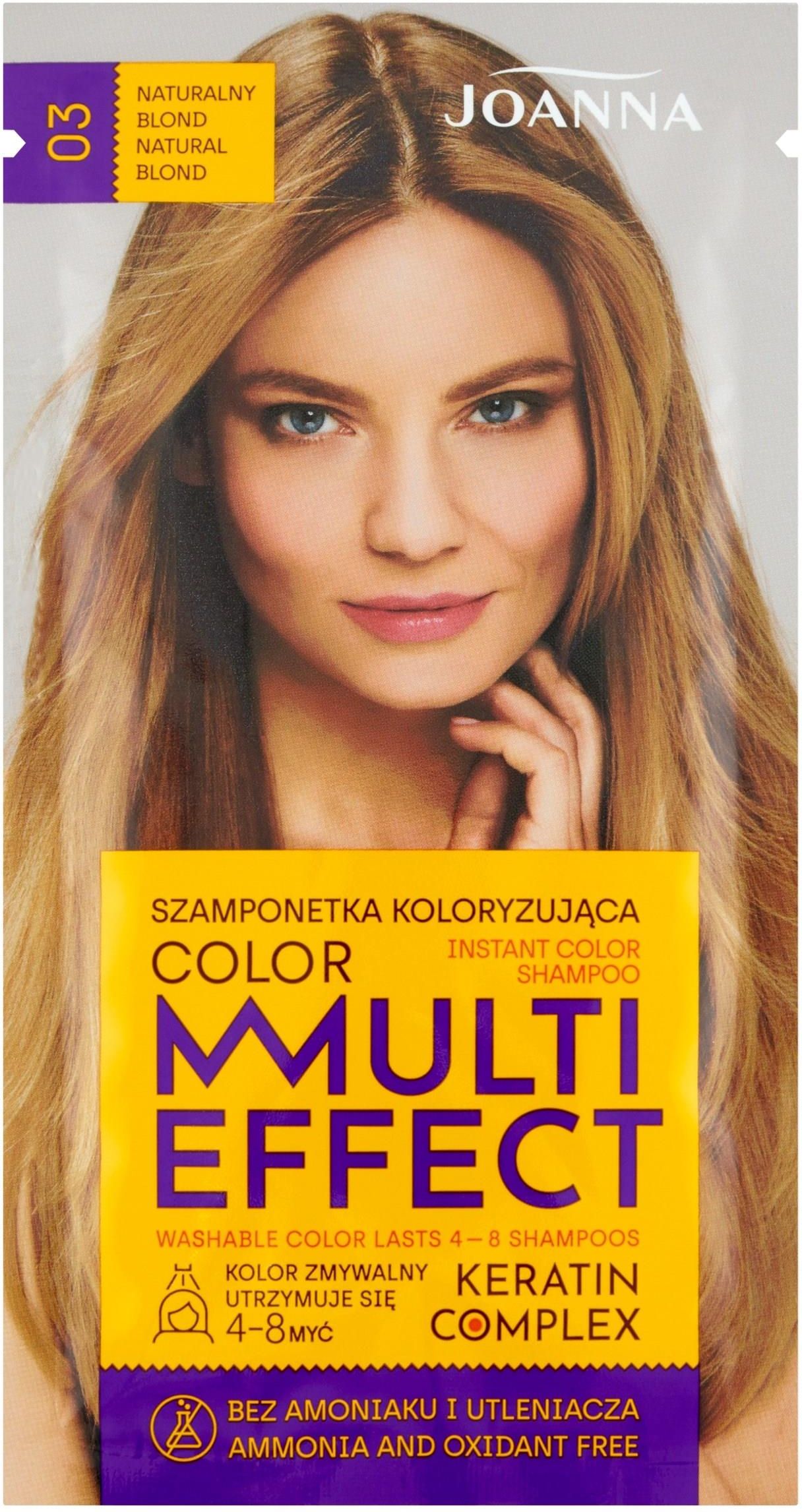 joanna multi effect color keratin complex szampone 6720118423 szamponetka wizaż