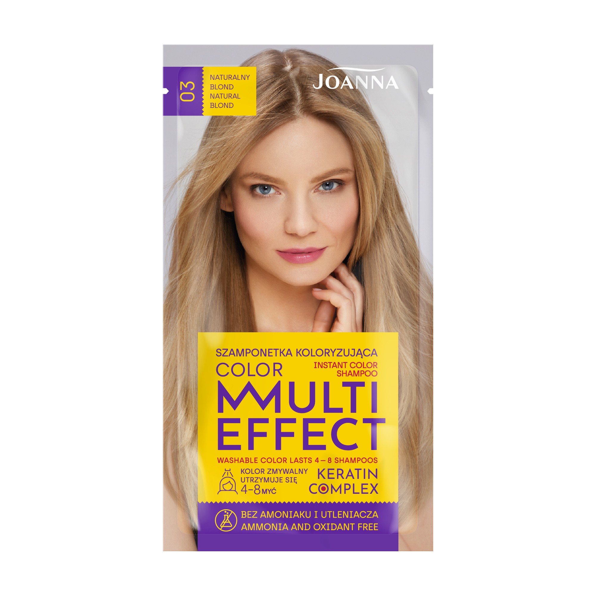 joanna multi effect color keratin complex szampone 6720118423 szamponetka wizaż