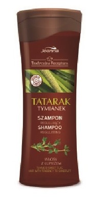 joanna tradycyjna receptura szampon do włosów tatarak i tymianek