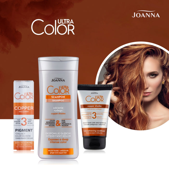 joanna ultra color system szampon czerwony